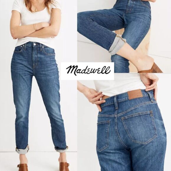 MADEWELL - The High-Rise Slim Boyjean: Eco Edition – Size 23 - Picture 1 of 4